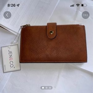 Jen and Co Vegan leather wallet